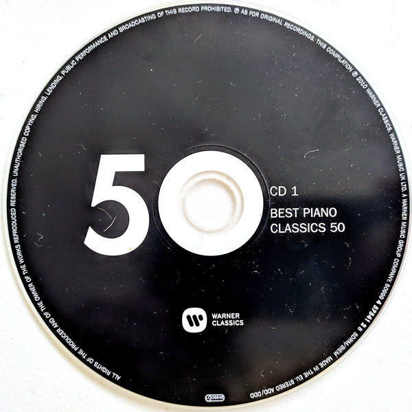 Various : Best Piano Classics 50 (3xCD, Comp, RE, RM)