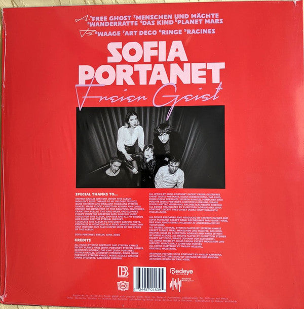 Sofia Portanet : Freier Geist (LP, Album)