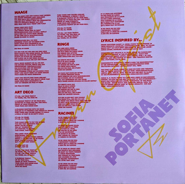 Sofia Portanet : Freier Geist (LP, Album)