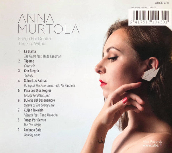 Anna Murtola : Fuego Por Dentro = The Fire Within (CD, Album)