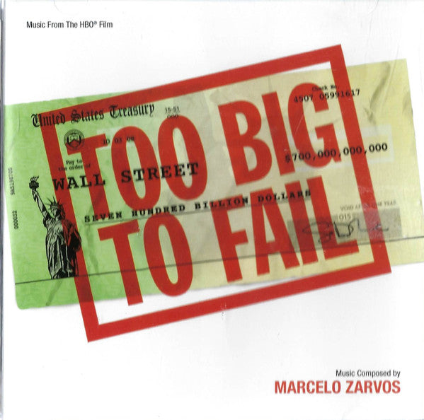 Marcelo Zarvos : Too Big To Fail (CD)