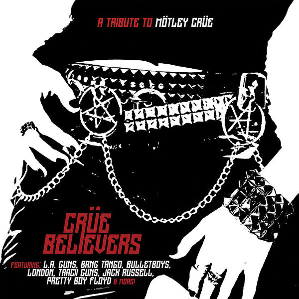 Various :  Crüe Believers - A Tribute To Mötley Crüe (LP, Red)