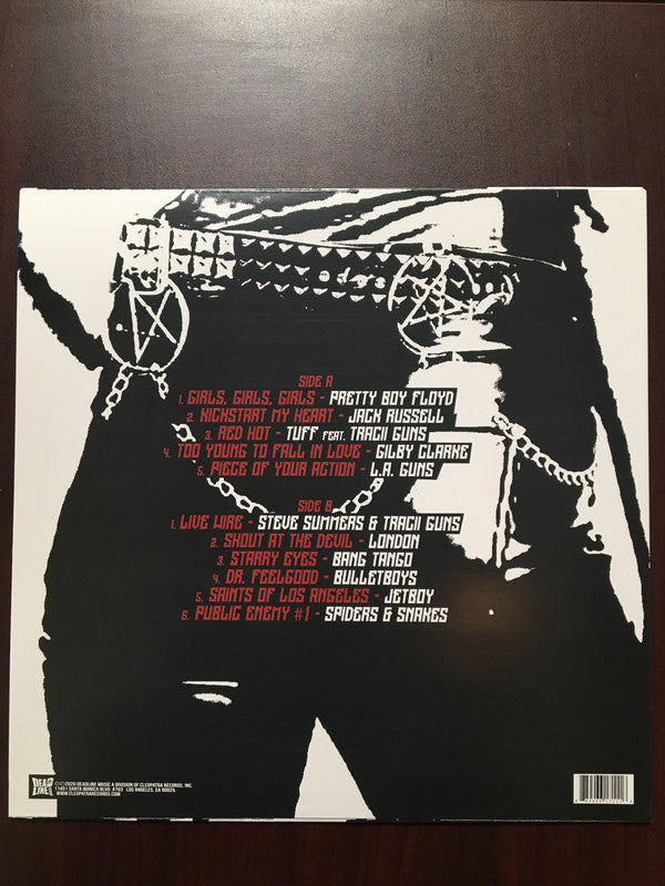 Various :  Crüe Believers - A Tribute To Mötley Crüe (LP, Red)