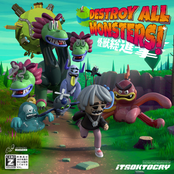 ITSOKTOCRY : Destroy All Monsters! (CD, Album)