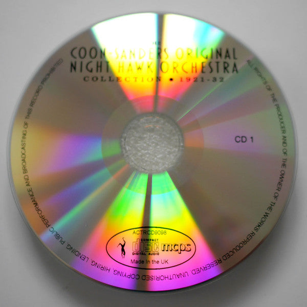 Coon-Sanders Original Nighthawk Orchestra : Collection 1921-32 (3xCD, Comp)