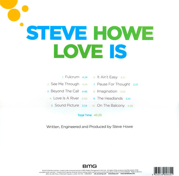 Steve Howe : Love Is (LP, Album, 180)
