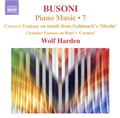 Ferruccio Busoni, Wolf Harden : Piano Music • 7 (CD, Album)