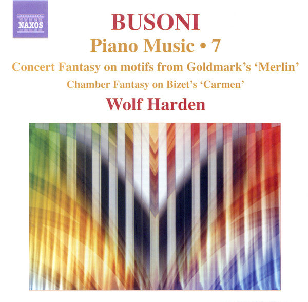 Ferruccio Busoni, Wolf Harden : Piano Music • 7 (CD, Album)