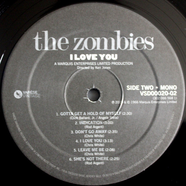 The Zombies : I Love You (LP, Comp, Mono, RE)