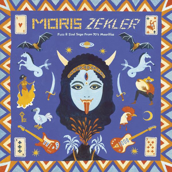 Various : Moris Zekler (Fuzz & Soul Sega From 70's Mauritius) (CD, Comp)