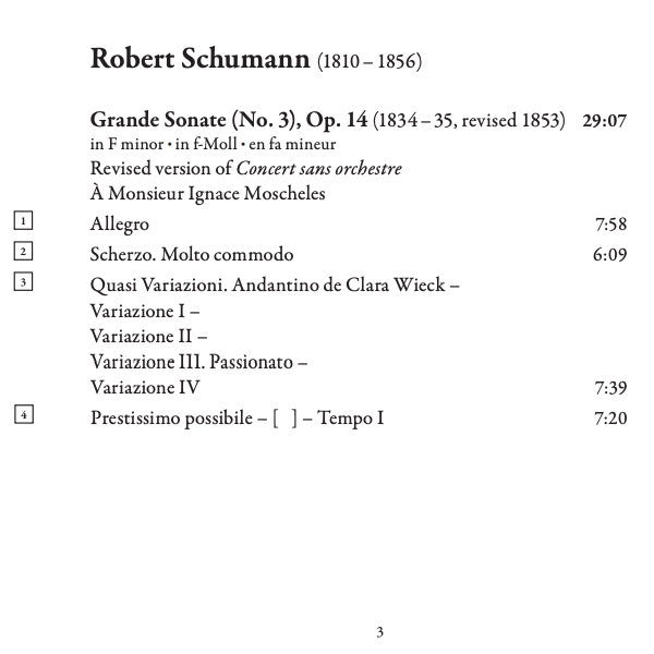 Robert Schumann, Jean-Efflam Bavouzet : Jean-Efflam Bavouzet Plays Schumann (CD, Album)