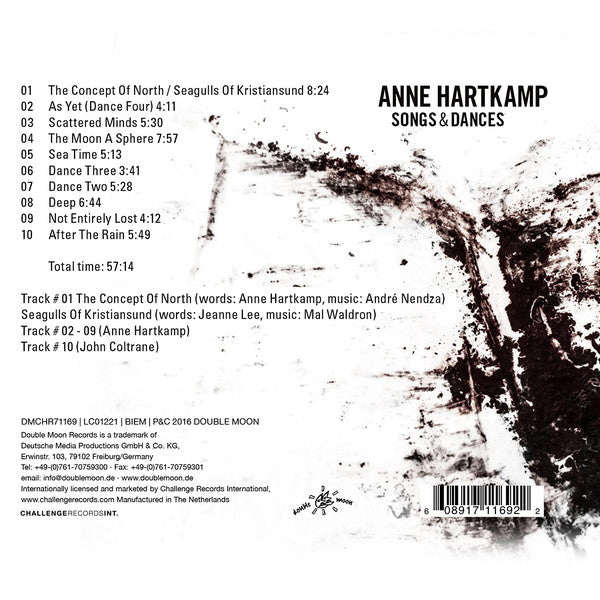 Anne Hartkamp : Songs & Dances (CD, Album)