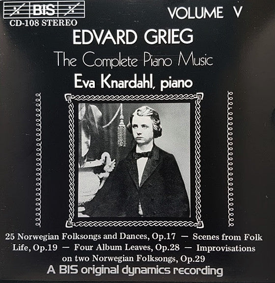 Edvard Grieg, Eva Knardahl : The Complete Piano Music Volume V (CD, Album)