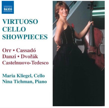 Gaspar Cassadó, Franz Danzi, Antonín Dvořák, Mario Castelnuovo-Tedesco, Maria Kliegel, Nina Tichman : Virtuoso Cello Showpieces (CD, Album)