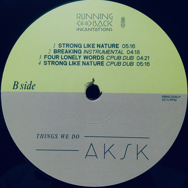 AKSK : Things We Do (LP, Album)