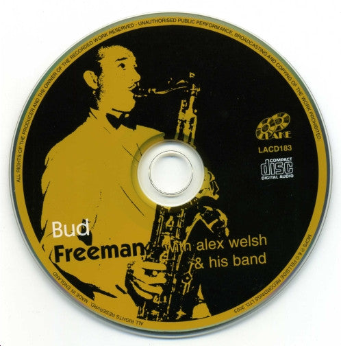 Bud Freeman With Alex Welsh & His Band : Bud Freeman With Alex Welsh & His Band (CD, Album)