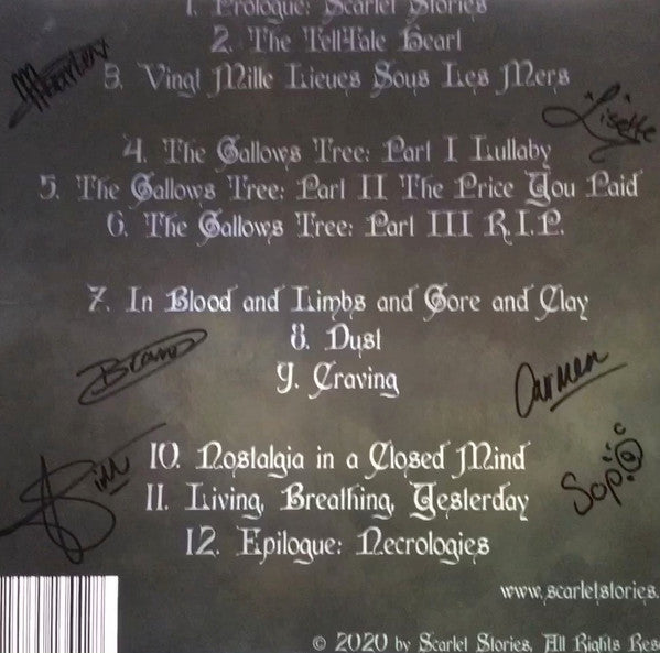Scarlet Stories : Necrologies (2xLP, Album)