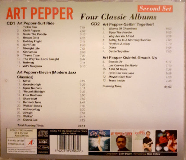 Art Pepper : Four Classic Albums - Second Set (2xCD, Comp)