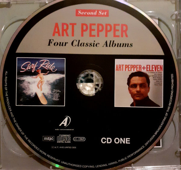 Art Pepper : Four Classic Albums - Second Set (2xCD, Comp)
