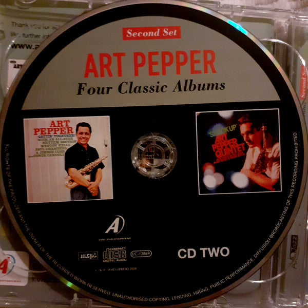 Art Pepper : Four Classic Albums - Second Set (2xCD, Comp)