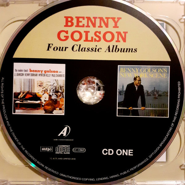 Benny Golson : Four Classic Albums (2xCD, Comp)
