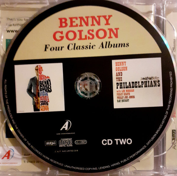 Benny Golson : Four Classic Albums (2xCD, Comp)