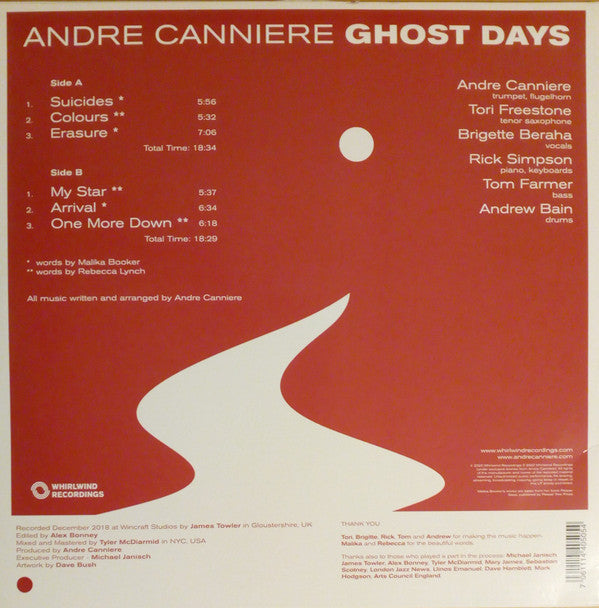 André Canniere : Ghost Days (LP, Album, Ltd, 180)