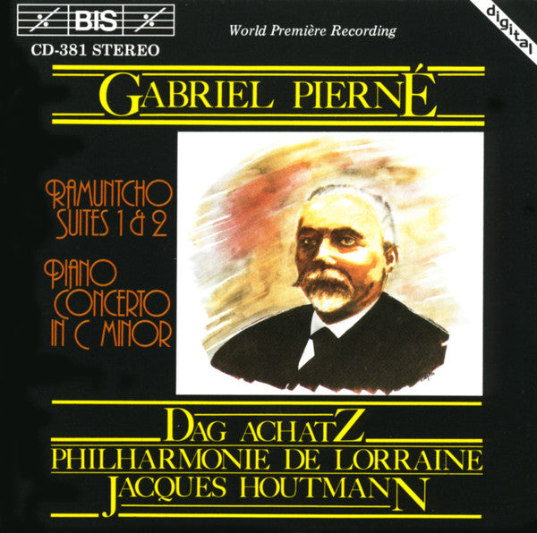 Gabriel Pierné, Dag Achatz, Philharmonie De Lorraine, Jacques Houtmann : Ramuntcho suites 1 & 2 - Piano Concerto In C Minor (CD)