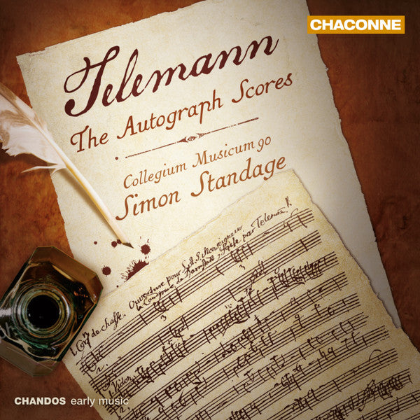 Georg Philipp Telemann, Collegium Musicum 90, Simon Standage : The Autograph Scores (CD, Album)