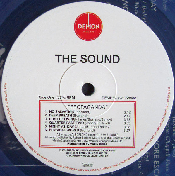 The Sound (2) : Propaganda (LP, Album, Ltd, RE, Cle)