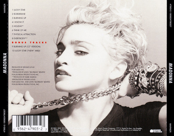 Madonna : Madonna (CD, Album, RE, RM)