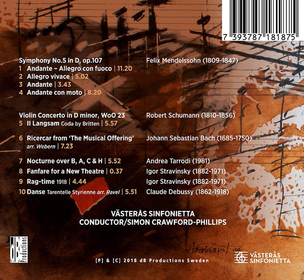 Västerås Sinfonietta | Simon Crawford Phillips : Reformation (CD, Album)