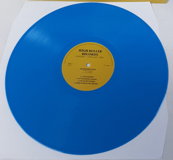 Bloodshot Eyes (4) : On My Knees (LP, Album, Ltd, RE, RM, Blu)