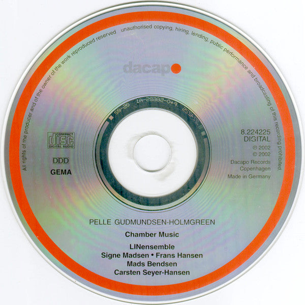 Pelle Gudmundsen-Holmgreen - LINensemble : Chamber Music (CD, Album)