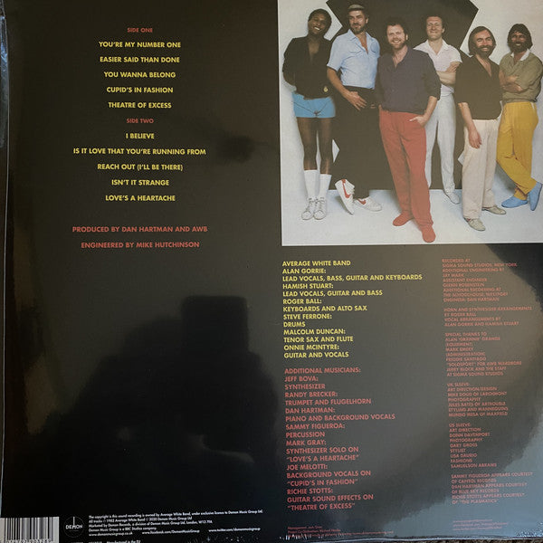 Average White Band : Cupid’s In Fashion (LP, RE, 180)