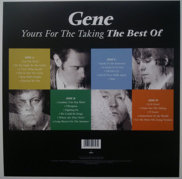 Gene : Yours For The Taking (The Best Of) (2xLP, Comp, Blu)