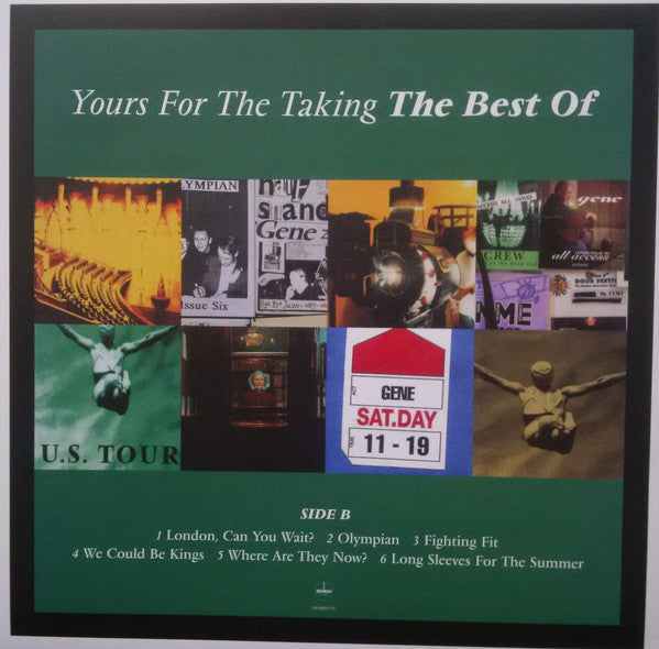 Gene : Yours For The Taking (The Best Of) (2xLP, Comp, Blu)