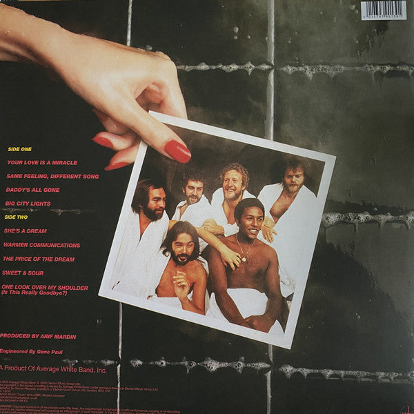 Average White Band : Warmer Communications (LP, Album, RE, Cle)