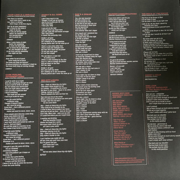 Average White Band : Warmer Communications (LP, Album, RE, Cle)
