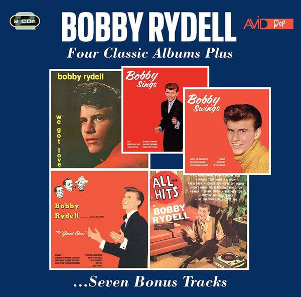 Bobby Rydell : Four Classic Albums Plus...Seven Bonus Tracks (2xCD, Comp, RM)