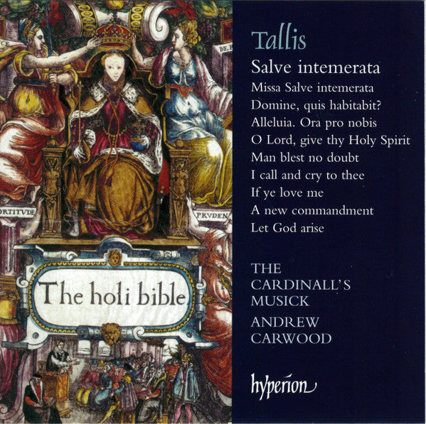 Thomas Tallis - The Cardinall's Musick, Andrew Carwood : Salve Intemerata (CD, Album)