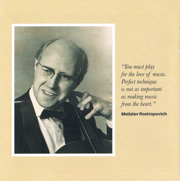 Mstislav Rostropovich, Robert Schumann, Camille Saint-Saëns : Schumann: Cello Concerto in A Minor Op. 129 / Saint-Saëns: Cello Concerto No. 1 in A Minor Op. 33 (CD, Album, Ltd, RM)