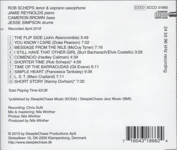 Rob Scheps : Comencio (CD, Album)