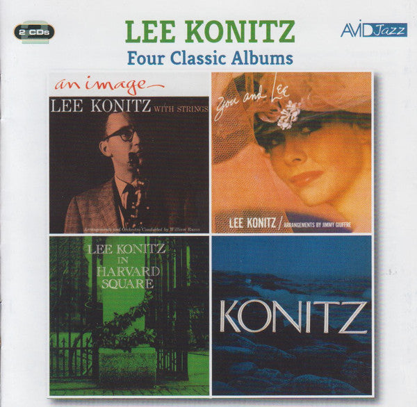Lee Konitz : Four Classic Albums: An Image / You And Lee / In Harvard Square / Konitz (2xCD, Album, Comp)