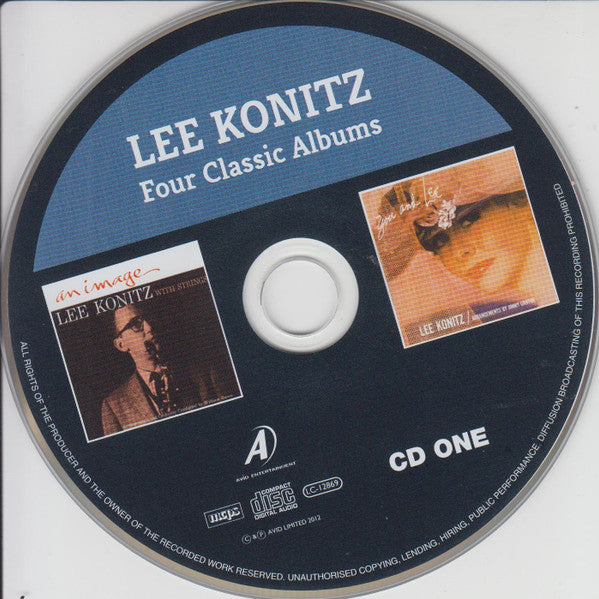 Lee Konitz : Four Classic Albums: An Image / You And Lee / In Harvard Square / Konitz (2xCD, Album, Comp)