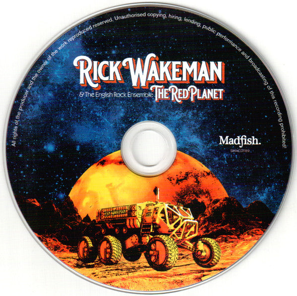 Rick Wakeman & The English Rock Ensemble : The Red Planet (CD, Album)