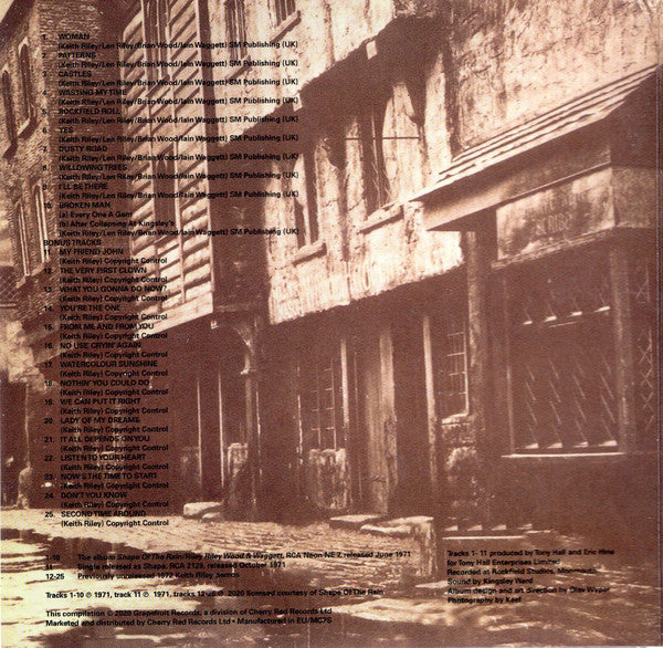 Shape Of The Rain : Riley, Riley, Wood And Waggett (3xCD, Album, Comp, RE, RM)