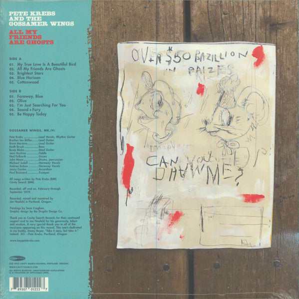 Pete Krebs And The The Gossamer Wings : All My Friends Are Ghosts (LP, RSD, Ltd)