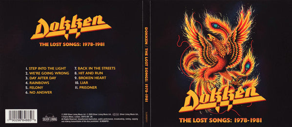 Dokken : The Lost Songs: 1978-1981 (CD, Album, Dig)