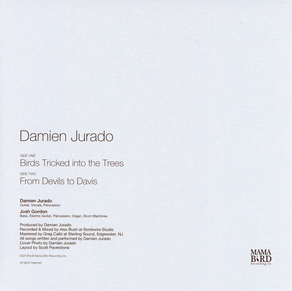Damien Jurado : Birds Tricked Into The Trees (7", RSD, Single, Ltd, Cok)